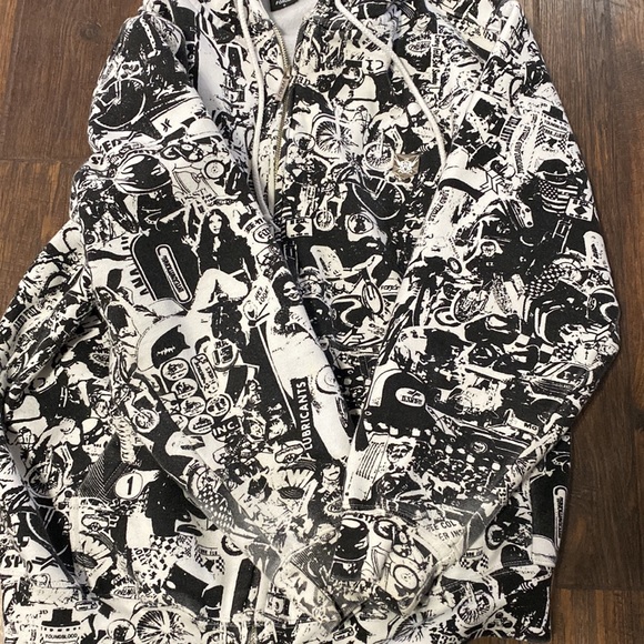 Vintage - Forum Snowboarding zip up hoodie men’s size small - Picture 8 of 8